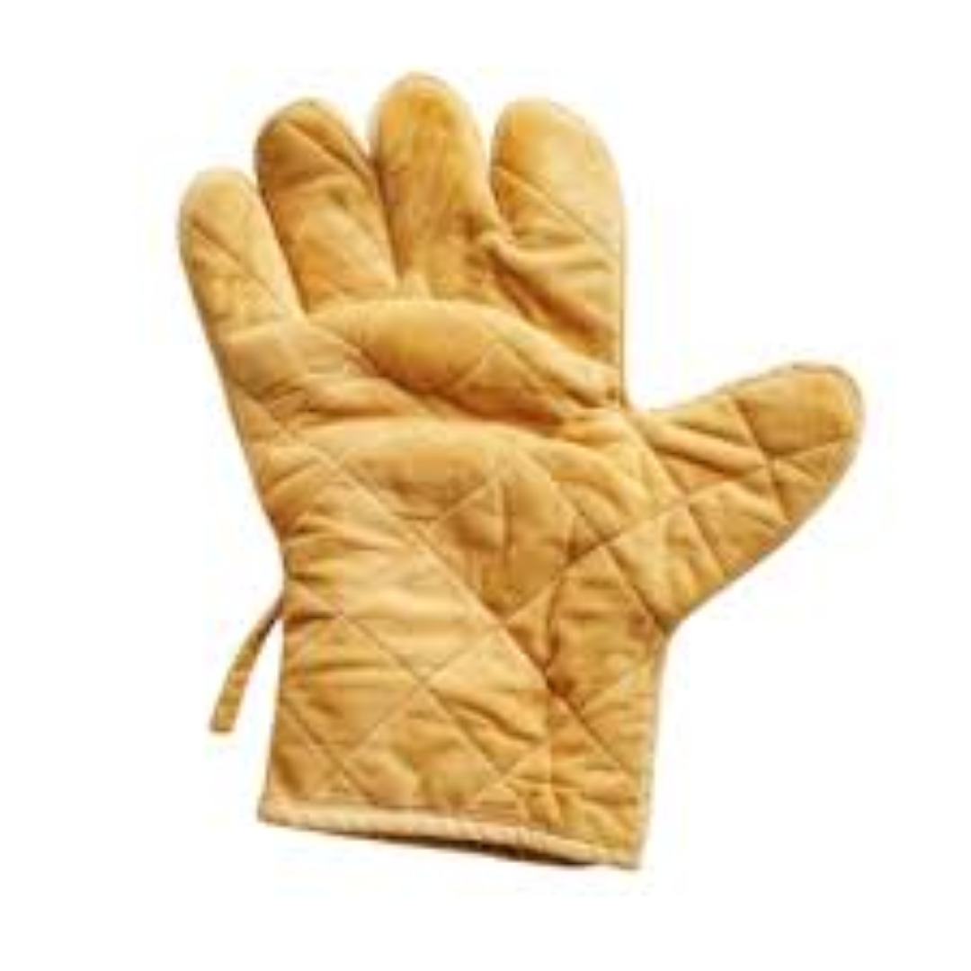 COTTON OVEN GLOVE 16X27CM